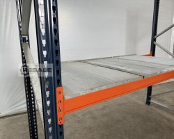 Maschine:  clear width: 920 mm Stahlpaneel Stahlpaneele Palettenregal