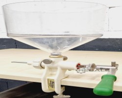 Maschine: WEISSE XL Fettbackgeräte Gebäckfüller