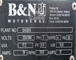 Maschine: LISTER 3 Cylinder Dieselgeneratoren