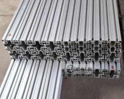 Maschine:  90x90 L B type Nut 10  Aluminiumprofil, 44m, nur € 25/m,