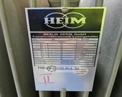 Maschine: HEIM DO 630KVA 20-0,4KV Transformator 630KVA 20-0,4KV