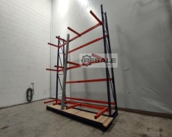 Maschine:  vertical, 2360 x 1000 x 3050 mm (BxTxH) A-Regal