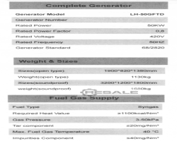 Maschine: DEUTZ LH50GFTD Gasgeneratoren