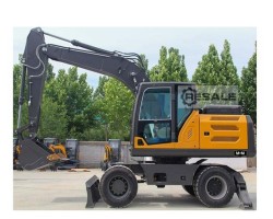 Maschine: MüLLER MACHINERY RB 85 Radbagger