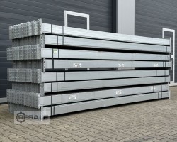 Maschine: DEXION P90 / K 147x50 3.990mm Palettenregale