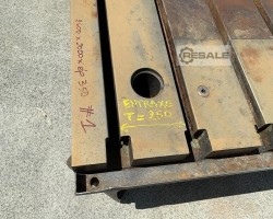 Maschine:  2600 x 2000 x 350 mm - No 1 Montagetische