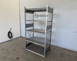 Maschine: DEXION HI280 clear width: 1,38 lfm. Palettenregale