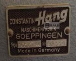 Maschine: HANG 106DTK4 Papierbohrmaschinen