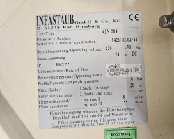 Maschine: INFASTAUB AJN 204 Filter Taschenfilter