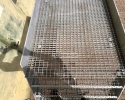 Maschine:  Stahltreppe, Übergangstreppe Arbeitsbühne, Stahltreppe