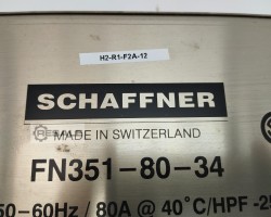 Maschine: SCHAFFNER FN351-80-34 Ersatzteile