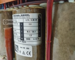 Maschine: TRANSFORMATOR MICHAEL RDRK 30/36 Ersatzteile