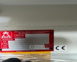 Maschine: WERNER SACK LCX 3 Kopierrahmen