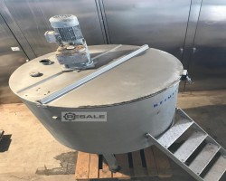 Maschine: REIMELT Inhalt 1200 Liter Edelstahlbehälter