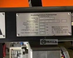 Maschine: SCA SCHUCKER PPW57-200P8-R-E Druckluftgetriebene Kolbenpumpe Fasspumpe
