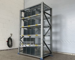 Maschine: SSI SCHäFER  R3000 1,48 lfm. Fachbodenregale