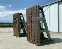 Maschine:  3000 x 1000 x 1245 mm Aufspannwinkel