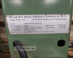 Maschine: HARWI Giraffe 1550D Plattensägen