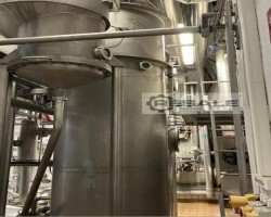 Maschine: WIEGAND MVR, 1 stage Eindampfungsanlage 40.000 kg/h