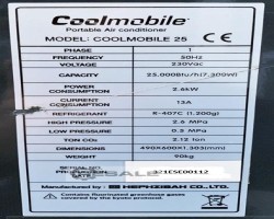 Maschine: THERMOBILE INDUSTRIES Coolmobile 25 Kühler, Spotcooler