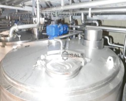 Maschine:  6.000 Liter Paddelmischer Rahm-/Sahnetank