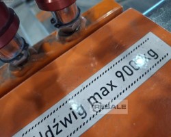 Maschine:  TOC 900 kg Vakuumheber