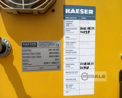 Maschine: KAESER CSD 122 SFC Schraubenkompressor