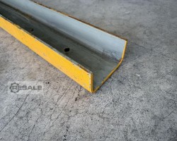Maschine:  H 1.190 mm / width: 110 mm Ständerschutz Rammschutz Anfahrschutz