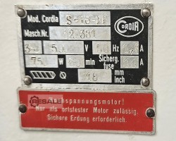 Maschine: CORDIA S18 II Säulenbohrmaschinen