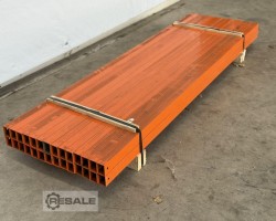 Maschine: STOW 1.980mm/K:52x42 mm/orange Rechteckrohr Stahlrohr Stahlträger Stahl