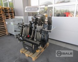 Maschine: HEIDELBERG TIEGEL A4 MIT HEISSFOLIENPRÄG. 