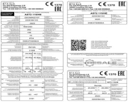 Maschine: MTA Aries TECH AST2 115 HE – 315 k Kühler
