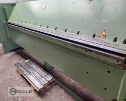 Maschine: SCHRÖDER MAK II 3000-2 Schwenkbiegemaschinen