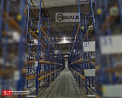 Maschine: JUNGHEINRICH DELTA 101 lfm. Höhe 7,5m Palettenregale