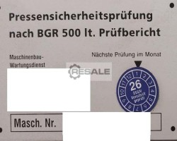 Maschine: I.MA.L CESO1A Speed 64 Tafelscheren