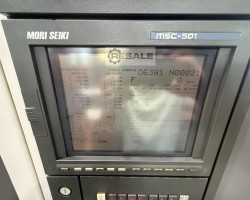 Maschine: MORI SEIKI SV 400 Vertikalfräsmaschinen