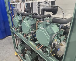 Maschine: BITZER 4EC-4.2Y-40S (x3), 4EC-6.2Y-40 Kühlaggregate