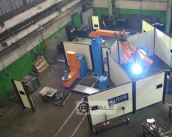Maschine: CLOOS ROMAT 350 ROTOL Roboterschweisszellen