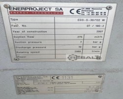 Maschine: GEA GRASSO screw type Screw Compressor for Solar Taurus T60