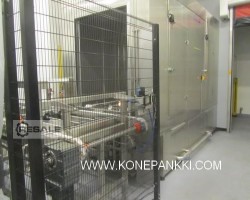 Maschine: POHJARANTA IBC-PK1 Automatische Waschanlage für IBC-Container