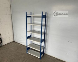 Maschine: META CLIP Abm.: 2.490x435m Fachbodenregale