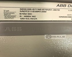 Maschine: ABB SDS105-077A0-670V01-0070 sds 100 servo drives