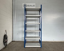 Maschine: META CLIP Abm.: 2490 x 635mm Fachbodenregale