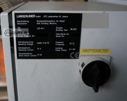 Maschine: LANGZAUNER LZG-M-I Langbandschleifmaschinen