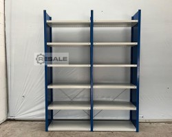 Maschine: META CLIP Abm.: 2490 x 435mm Fachbodenregale