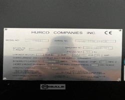 Maschine: HURCO VMX 50i CNC Bearbeitungszentren