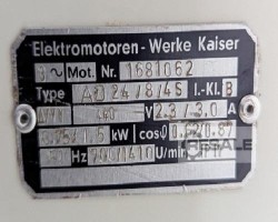 Maschine: KEMPER SP 15 Spiralknetmaschinen