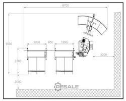 Maschine: SENTE MAKINA HDTF-SI Wickelfalzrohrmaschine
