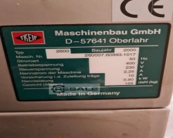 Maschine: TREIF Pegasus 2600 Brotschneidemaschinen