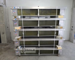 Maschine: BITZER 4DTC-25K-40P (x4), 4FTE-20K-40 Komplette Co2-Kühlanlage 265 kW